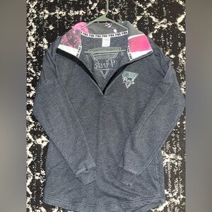 Pink Victoria's Secret Quarter-Zip Pullover Bundle